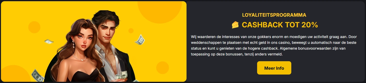 Word lid van de VIP-club en profiteer van extra's