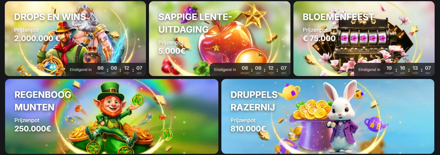 Doe mee aan spannende casinotoernooien