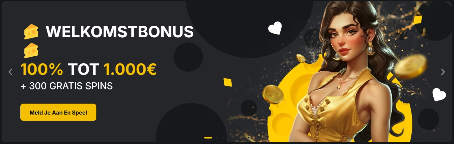 Ontvang een royale welkomstbonus als nieuwe speler